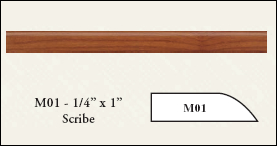 Scribe RTF Molding - M01
