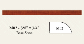 Base Shoe RTF Molding - M02